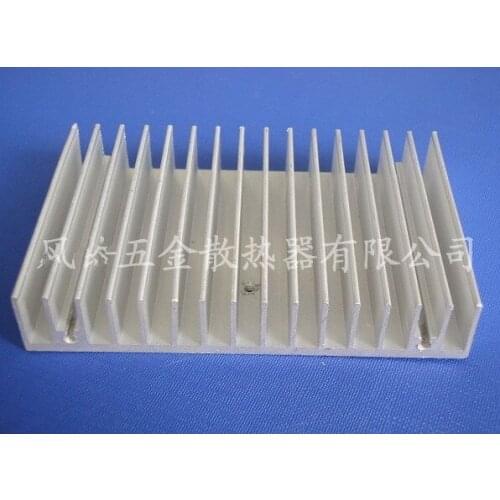 Free Ship Radiator aluminum LED Heatsink aluminum plate electronic module radiator fin 100*18*100mm LED PCB Custom Heatsink