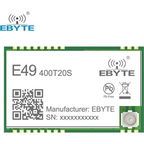 Wireless Module 433MHz GFSK Data Transmission Module EBYTE E49-400T20S Cost Effective 20dBm 100mW Long Range Low Consumption