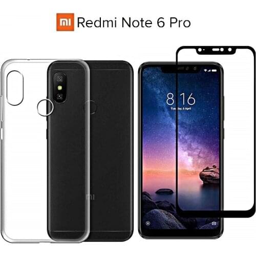 COVER for Xiaomi Redmi Note Pro + film curved tempered glass 6 5D