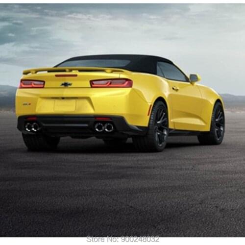 FOR Chevrolet Camaro ZL1 2016 2017 2018 Carbon Spoiler Wing Trunk Lip Boot Cover Car Styling