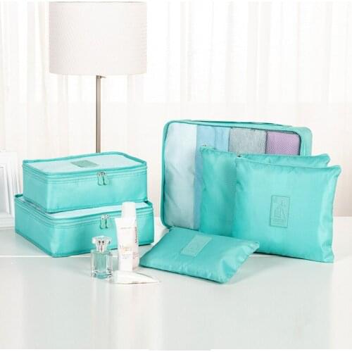 6PCS Travel Storage Bags Closet Organizer Portable Bag for Clothes Tidy Pouch Suitcase Organizer