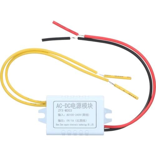 A C-D C100-240V D C5V 1A Switch Electronic Module with Overvoltage/ Overcurrent/ Short Circuit/ Overheating P-rotection Design
