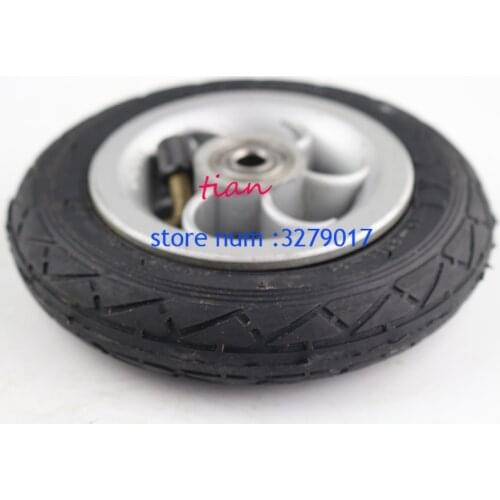 Good quality 5 inch 5x1 Inner Tube Wheel and Metal Hub fit Electric Pneumatic Wheel Gocart CasterVehicle