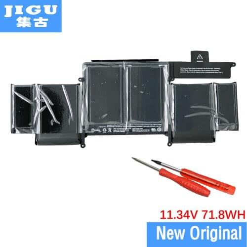 JIGU A1493 Original Laptop Battery FOR Apple Macbook Pro A1502 Retina13-INCH (2013 2014 Year) A1493 Screwdriver Battery