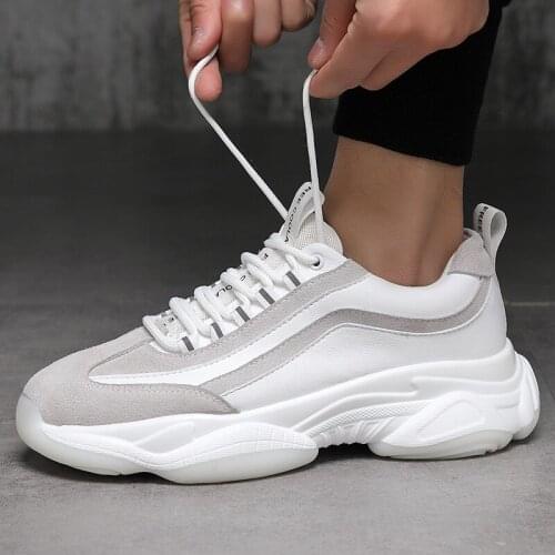 Rise relaxation Men Running shoes fashion letter chalaza sport shoes ventilate comfort outdoors mild bottom sneakers