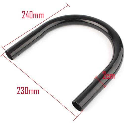 230mm Motorcycle Universal Cafe Racer Seat Frame Hoop Loop End Brat For Yamaha XS 750 850 Honda
