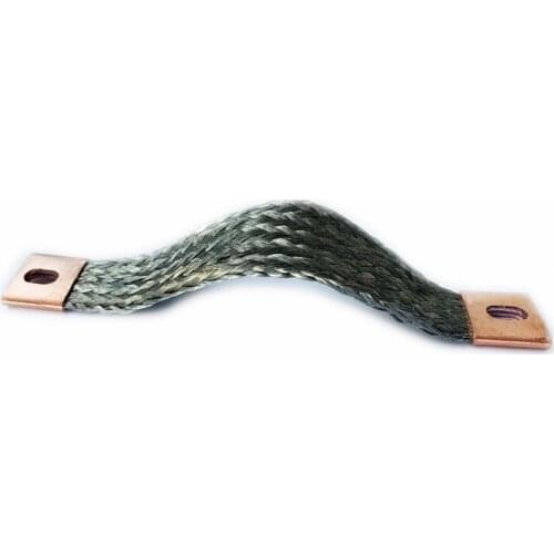 Bare copper braided flexible connecting cable 35mm²
