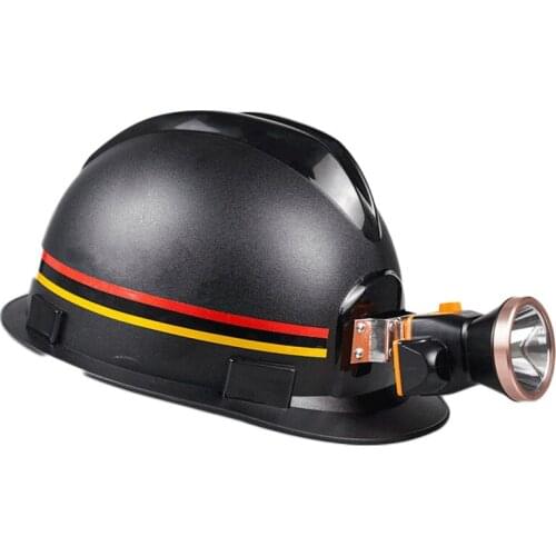 New Miners Helmet and Charging Headlights ABS Material Anti-piercing Safety Helmet Construction Working Hard Hat