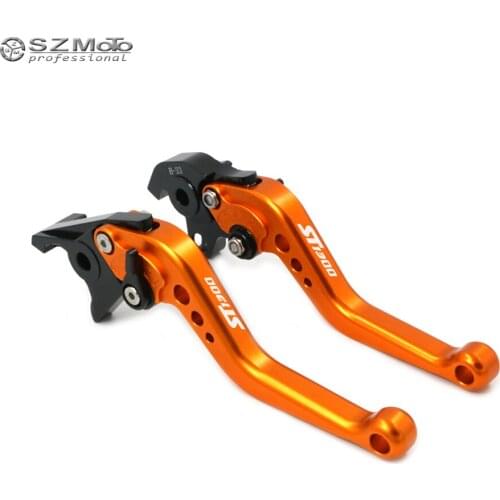 Adjustable Short Long Brake Clutch Levers For HONDA ST1300 ST 1300 2008-2012 2011 Motorcycle Accessories