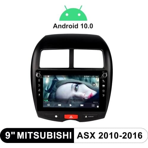 Android 10.0 System Bluetooth 5.1 Octa Core 9 Inch Intelligent Car Stereo 1280*720 Head Unit ​For Mitsubishi ASX 2010-2016