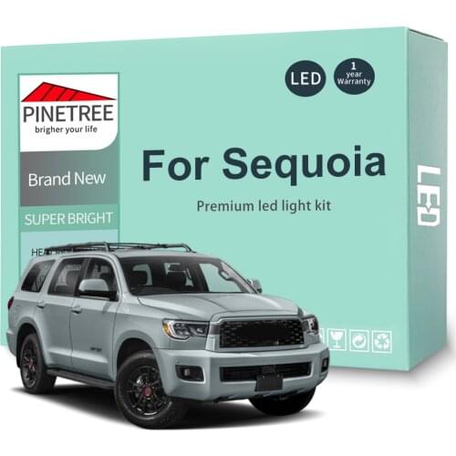 Car Led Interior Light Kit For Toyota Sequoia 2001-2016 2017 2018 2019 2020 2021 Dome Map Light Canbus No Error