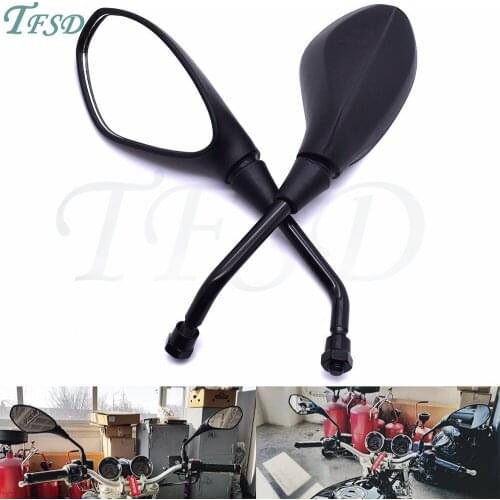 Universal 10mm motocross ATV Off-road moto rearview motorcycle mirror for BMW K1200GT K1200S K1200R K1200R R1200S R1200ST K1300S