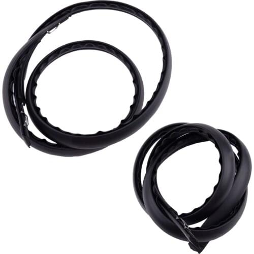 High Quality 1 Pair Rubber Car Roof Weatherstrip Moulding Trim Seal Fit for Honda Civic 2012 2013 2014 2015