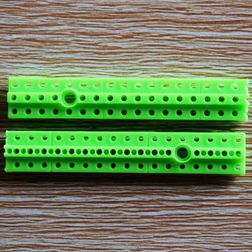 10/100pcs 7*15*87 plastic bar rod/rc car robot bracket diy toy/Technology model parts/baby toys for children/Build blocks