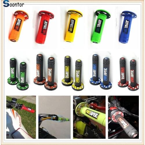 2018 Handle Grip Motorcycle Dirt Pit Bike Rubber Gel Hand Grips FOR HONDA VTR1000F FIRESTORM CBR125R CBR300R CRM250R AR