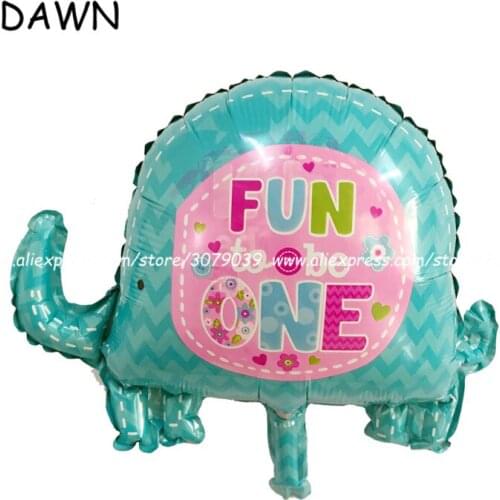 25pcs/lot Children foil balloons Elephant cartoon ballon birthday decorations kids toy birthday party wedding decor baby shower