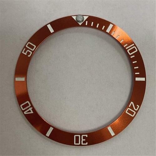 38mm Aluminum Watch Bezel Ring Inner Diameter 30.8 for 40mm SUB Watch Case Accessories