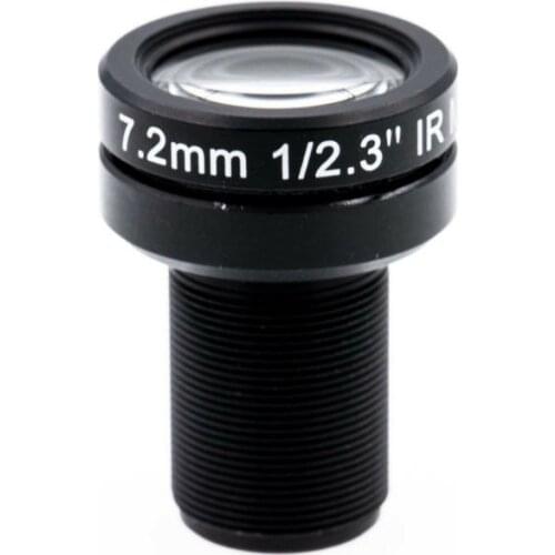 4K Resolution Lens 7.2mm F/2.5 47D HFOV 10MP No Distortion Flat Lens 1/2.3" Sport DV Camera Lens for GoPro Hero Xiaomi Yi GitUp