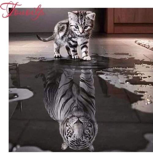 Geloof In Jezelf 5D Diy Diamond Painting Full round&Square Mosaic Drill Resin Handmade Embroidery Mosaic 3D Cross Stitch Kit