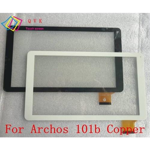 Black white 10.1" Inch for Archos 101b Copper tablet pc touch screen panel Digitizer Glass sensor replacement