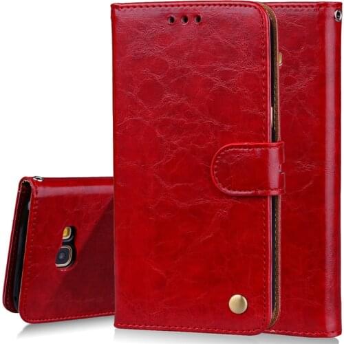 Business Leather Wallet Case For Samsung Galaxy A3 2017 A320 Stand Card Holder Case For Samsung A 3 2017 Skin Flip Phone Coque