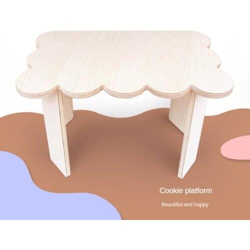 Wooden Hamster Platform Hamster Cage Landscaping Platform Golden Bear Dwarf Rat Wooden Bracket Attic Hamster Accessories