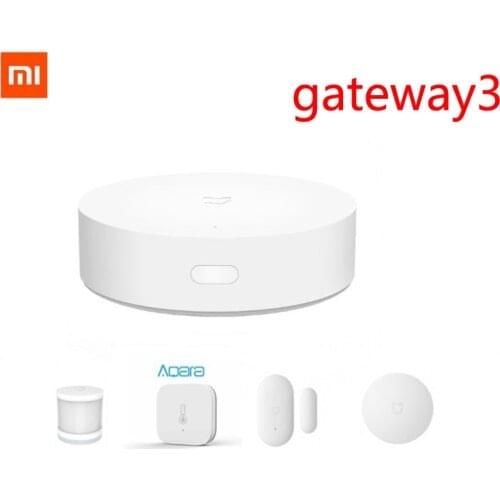 Xiaomi Smart Home Kit Gateway 3 Human Sensor Door Windows Sensor Temperature Humidity Sensor Wireless Switches Work For Smart Mi
