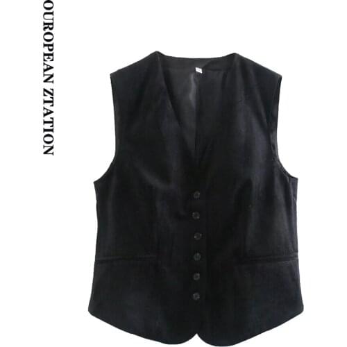 Женские жилеты OUROPEAN ZTATION China At AliExpress