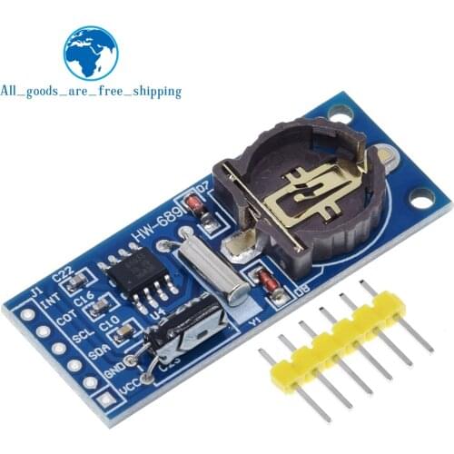 TZT PCF8563 RTC Board PCF8563 Real Time Clock Module I2C Interface 3.3V for Arduino