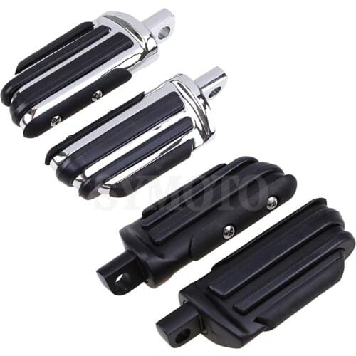 Motorcycle Front Rear Footrests Foot pegs For Harley Touring Dyna Heritage Softail Iron 883 V-Rod Sportster XL 883 1200 48