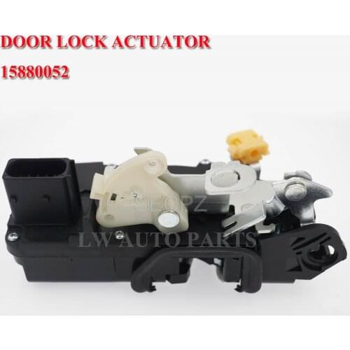Car Front Left Door Lock Actuator for GMC Chevy Cadillac 07-09 15880052 15889954 20783849 20783850 25876386