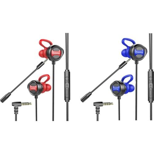 G31 Wired In-ear Earphones HiFi Earbuds Stereo 3.5mm Earphone Gamer Handfree Headsets Wired Gaming Earphones