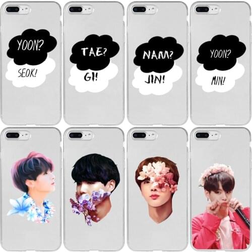 TAEHYUNG NAMJOON HOSEOK JIN YOONGI JIMIN JUNGKOOK Cover Case for Xiaomi Redmi Note 9 9S 9A 9C 8T 8 7 6 5 4 Pro Max Prime