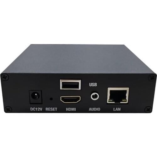 MPEG4 H.264 Hevc Video IPTV Encoder HDMI-Compatible SRT HDCP H.265 Live Stream 1080P@60 Fps For Vmix OBS Facebook Youtube