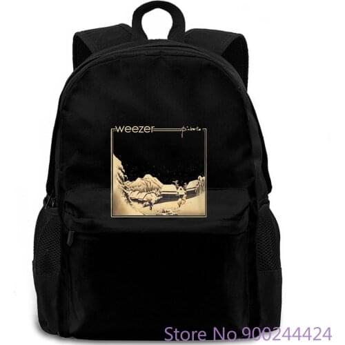 WEEZER - Pinkerton Album - S-M-L-XL-2XL-3XL Brand New - Official Casual Male Pattern backpack