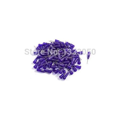 11.11 Free Shippinng 100 Pcs Industrial 0 49mm Inner Dia Tips 21g Dispensing Needles