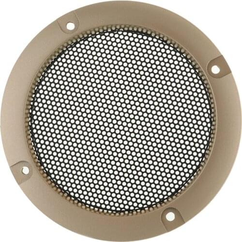 3 Inch Car Speaker Grill Cover Decorative Circle Metal Mesh Grille