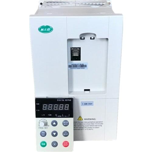 5.5KW 220v 3 phase variable frequency drive for milling machine