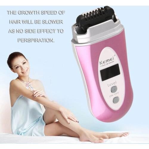 Infrared Hot-wire Electric KM-6810 Shaver Epilator Rechargeable Hair Remover Kit Device For Women Lady Female Shaving Care Kit