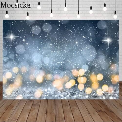 Mocsicka Bokeh Backdrop For Photography Photocall Bright Friends Party Background Shiny Birthday Newborn Backdrops For Shoot