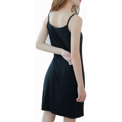 New Women Nightgown Night Dress 2021 Slim Pack Hip Sleeveless Sleepshirts Nightdress Sexy Nightie Sleepwear