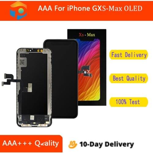 OLED Display For iPhone X XS XSMAX1 AMOLED TFT Touch Screen Assembly For iPhone XS max OLED Display With 3D Touch True Tone