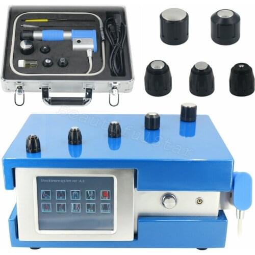 Pneumatic Shock Wave Extracorporeal Therapy Instrument Pain Relief Massager Body Relax Muscle Shockwave Treatment Equipment