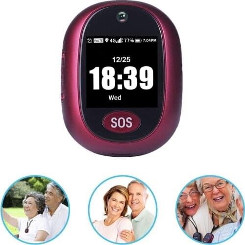 4G GPS Tracking Pendant RF-V45 For Kids Elder Mini GPS Personal Tracker With Low Battery Alarm Talking Clock Waterproof Locator