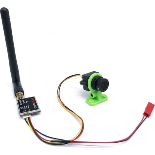 Easy to use 5.8G FPV Set TS5823 200/600mw Transmitter and mini CMOS 1000TVL Camera with Cable for RC FPV drone car boat DIY part