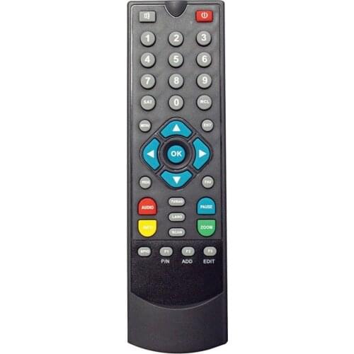 Television and Satellite Receiver Control Neta Mini SD SR200 Black Case Satellite Remote Contol AT-KR0114-508