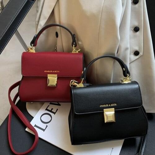 PU Leather Crossbody Bags for Women 2020 Luxury Handbags Womens Designer Simple Solid Color Travel Shoulder Hand Bags