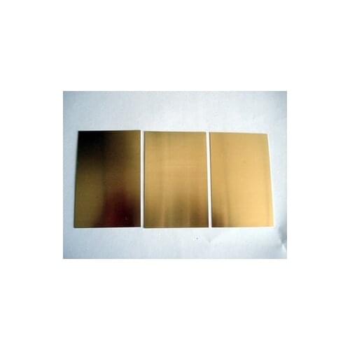 100*65*0.2MM Hartz piece Hull slot test piece Electroplating experimental Hartz sheet