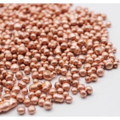 Copper Nugget Cu metal pellets