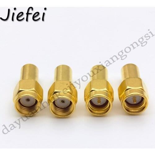 2 PCS SMA Male / RP-SMA male plug RF coaxial Termination dummy Loads 1/2 W 0.5 watt DC- 2.5GHz 50 ohm